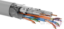 Kabel multimedialny 2 x UTP kat.5E, 2 x RG6, 2 x FO G657A1, PVC 500m