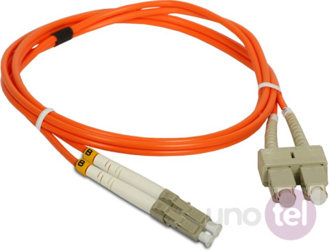 Patch cord MM OM2 LC-SC duplex 50/125 1.0m FOC-LCSC-5MMD-1