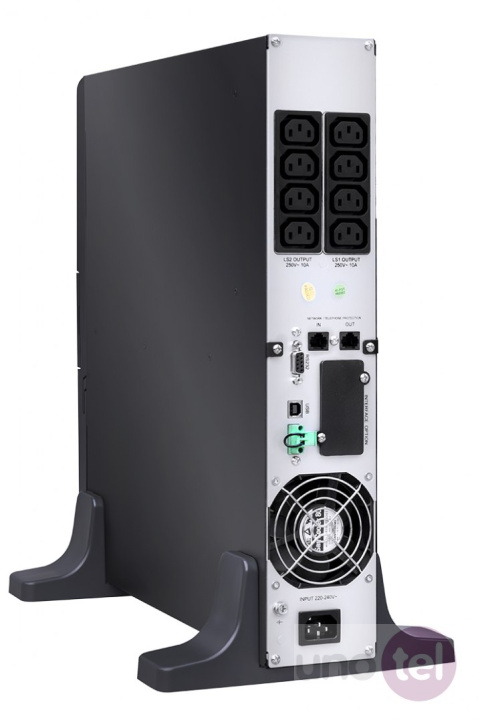 GT UPS M Rack 19” 2U/Tower; 2000VA/1800W; Line-Interactive; 8xIEC C13; 6x9Ah; MAX GT UPS M Rack 19” 2U/Tower; 2000VA/1800W; Line-Interactive; 8xIEC C13; 6x9Ah; MAX