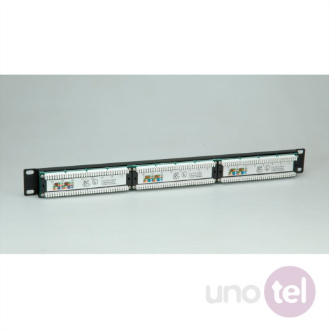 VALUE Cat.5e (Class D) 19" Patch Panel, 24 Ports, UTP, black 26.99.0349 VALUE Cat.5e (Class D) 19" Patch Panel, 24 Ports, UTP, black 26.99.0349