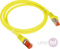 Patchcord F/UTP kat.6 PVC 1m żółty ALANTEC KKS6ZOL1.0