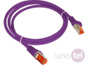 Patchcord S/FTP kat.6A LSOH 5m fioletowy ALANTEC KKS6AFIO5.0