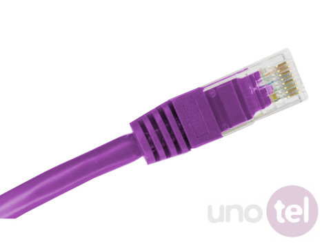 Cable patch cord UTP cat 6A purple 3m KKU6AFIO3.0 Cable patch cord UTP cat 6A purple 3m KKU6AFIO3.0