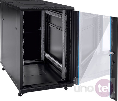 Free standing 19'' Network Cabinet 22U 600x600 black G7.6622.9000 Free standing 19'' Network Cabinet 22U 600x600 black G7.6622.9000