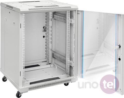 Free standing 19'' Network Cabinet 15U 600x1000 gray G7.6015.9000 Free standing 19'' Network Cabinet 15U 600x1000 gray G7.6015.9000