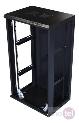 Wall mount network cabinet 22U 600x450 black W.22U.450.CZ Wall mount network cabinet 22U 600x450 black W.22U.450.CZ