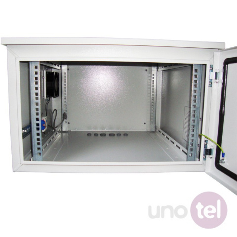Szafa zewnętrzna rack IP55 6U 600x600 Szafa zewnętrzna rack IP55 6U 600x600