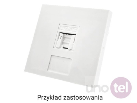 Adapter 45x45 1xRJ45 (płaski) ALANTEC Adapter 45x45 1xRJ45 (płaski) ALANTEC