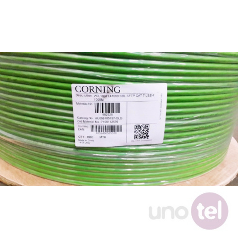 Kabel S/FTP kat.7 LSOH Dca 4x2x23AWG 1000m CORNING UU008185157 Kabel S/FTP kat.7 LSOH Dca 4x2x23AWG 1000m CORNING UU008185157