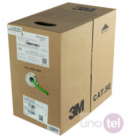 Kabel UTP kat.5e 4x2x24AWG PVC 305m CORNING