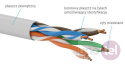 Ethernet network cable UTP category 5e 500m KIU5PVC500Q