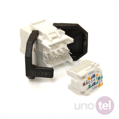 Everon® Copper Datacom E250 Unshielded OCK6UV, E250U Jack, RJ45 Vol, Cat6, Everon® Copper Datacom E250 Unshielded OCK6UV, E250U Jack, RJ45 Vol, Cat6,