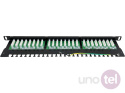 Panel krosowy nieekranowany kat.5e 0,5U 24 porty RJ45 PK032