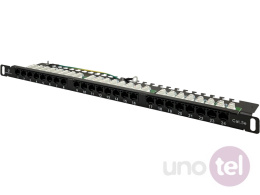 Patch panel OPTIMUM UTP kat.5e 24 porty LSA 0.5U 19'' ALANTEC