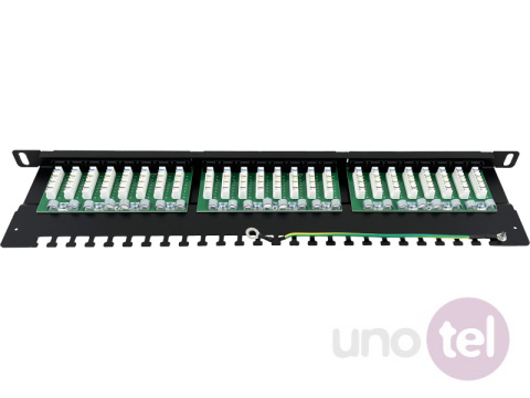 19'' panel krosowy nieekranowany kat.6 0,5U 24 porty RJ45 PK029 19'' panel krosowy nieekranowany kat.6 0,5U 24 porty RJ45 PK029
