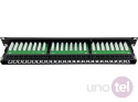 19'' panel krosowy UTP kat.6 1U 48 portów RJ45 PK030