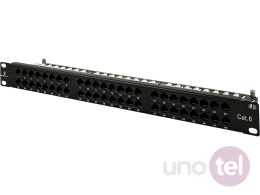 Patch panel OPTIMUM UTP kat.6 48 portów LSA 1U 19''  ALANTEC