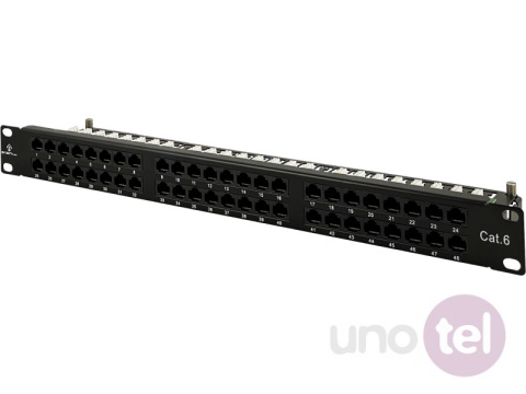 Patch panel OPTIMUM UTP kat.6 48 portów LSA 1U 19'' ALANTEC Patch panel OPTIMUM UTP kat.6 48 portów LSA 1U 19'' ALANTEC