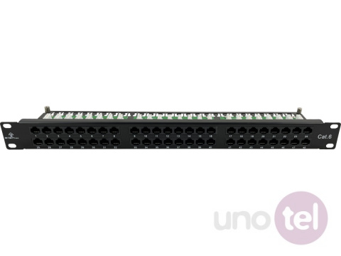 Cat.6 UTP Patch Panel 1U, 19'', 48 port ALANTEC PK030 Cat.6 UTP Patch Panel 1U, 19'', 48 port ALANTEC PK030