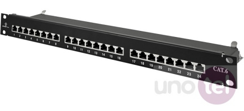 Patch panel STP kat.6 24 porty LSA 1U 19'' ALANTEC Patch panel STP kat.6 24 porty LSA 1U 19'' ALANTEC