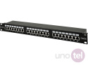 Patch panel STP kat.6 24 porty złącza LSA 1U 19'' Q-LANTEC