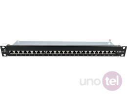 Patch panel STP kat.6A 24 porty LSA 1U 19'' ALANTEC