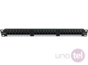 Cat.5e UTP Patch Panel 1U, 19'', 24 port Q-LANTEC