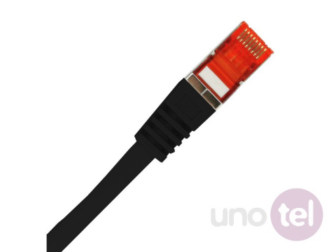 Cable patch cord FTP cat 6 black 1m KKS6CZA1.0 Cable patch cord FTP cat 6 black 1m KKS6CZA1.0