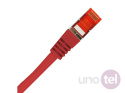 Cable patch cord S/FTP cat 6A red 2m KKS6ACZE2.0
