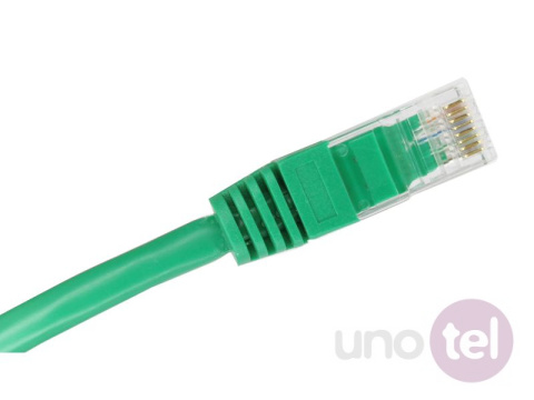 Cable patch cord UTP cat 5e green 0,25m KKU5ZIE0.25 Cable patch cord UTP cat 5e green 0,25m KKU5ZIE0.25
