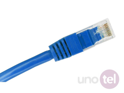 Cable patch cord UTP cat 6A blue 0,25m KKU6ANIE0.25 Cable patch cord UTP cat 6A blue 0,25m KKU6ANIE0.25
