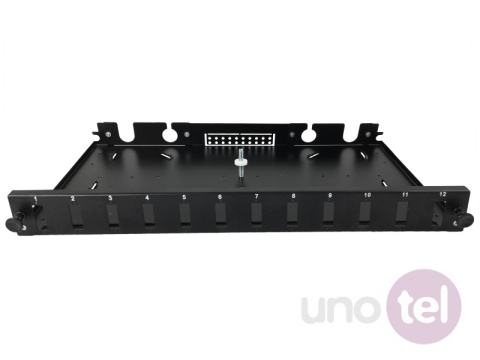 19'' Fiber optic patch panel FOP-1U-12SCD-C 19'' Fiber optic patch panel FOP-1U-12SCD-C