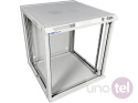 Szafa teletechniczna 12U drzwi przednie szklane SW-12U-600-500-N-DSJ-OP-RP-B-S