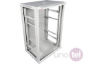 19'' wall mount network cabinet 18U 600x450 gray SW-18U-600-450-N-DSJ-OP-RP-B-S