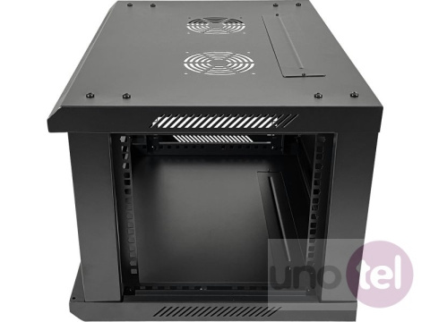 19'' szafa teletechniczna 6U 600x450 czarna SW-6U-600-450-N-DSJ-OP-RP-F-C-1 19'' szafa teletechniczna 6U 600x450 czarna SW-6U-600-450-N-DSJ-OP-RP-F-C-1