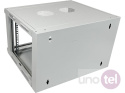 19'' szafa wisząca rack 6U 600x500 kolor szary, drzwi metalowe SW-6U-600-500-N-DMJ-OP-RP-B-S