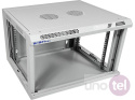 Szafa teletechniczna 6U drzwi przednie szklane SW-6U-600-500-N-DSJ-OP-RP-B-S