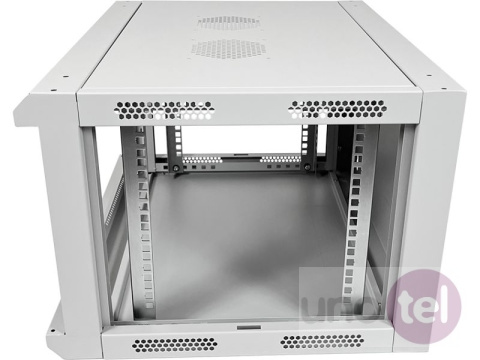 Wisząca szafka rackowa 6U drzwi przeszklone, do samodzielnego montażu SW-6U-600-500-N-DSJ-OP-RP-B-S Wisząca szafka rackowa 6U drzwi przeszklone, do samodzielnego montażu SW-6U-600-500-N-DSJ-OP-RP-B-S