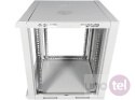 Wisząca szafka rackowa 9U drzwi metlowe, do samodzielnego montażu SW-9U-600-500-N-DMJ-OP-RP-B-S