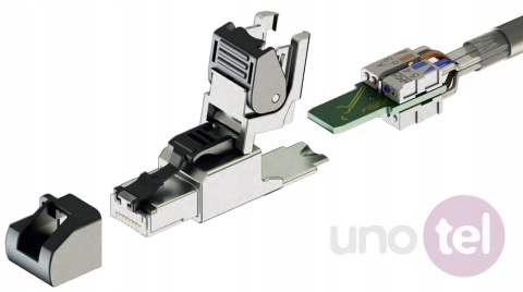 Field assembly RJ45 plug MFP8 T568 B Cat.6AJ00026A2001 Field assembly RJ45 plug MFP8 T568 B Cat.6AJ00026A2001