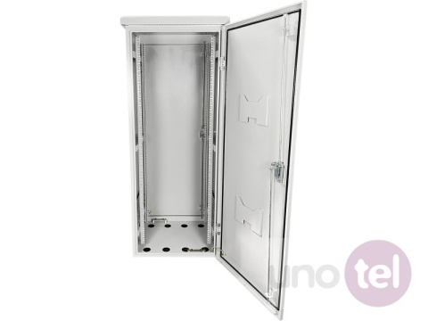 Zewnętrzna szafa stojąca rack IP55 19'' 32U 600x600 drzwi metalowe, kolor szary SZ-32U-600-600-01-S Zewnętrzna szafa stojąca rack IP55 19'' 32U 600x600 drzwi metalowe, kolor szary SZ-32U-600-600-01-S