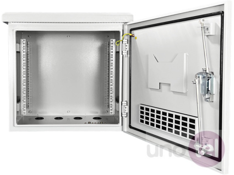 Szczelna szafa zewnętrzna rack wisząca IP55 6U 600x450 SZ-6U-600-450-01-S Szczelna szafa zewnętrzna rack wisząca IP55 6U 600x450 SZ-6U-600-450-01-S