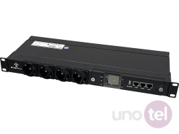 Listwa zasilająca SMART RACK 19'' 1f - 8xC13+4xCEE7/5 monitoring środowiskowy i energii