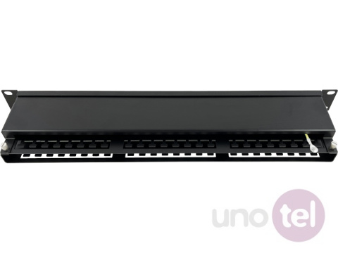 Patch panel STP kat.5e, 48 portów, IDC PK049 Patch panel STP kat.5e, 48 portów, IDC PK049