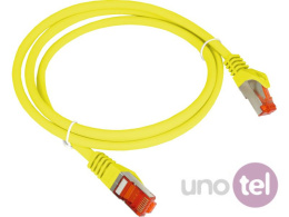 Patchcord S/FTP kat.6A LSOH 2m żółty ALANTEC KKS6AZOL2.0