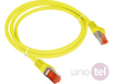 Patchcord S/FTP kat.6A LSOH 5m żółty ALANTEC KKS6AZOL5.0