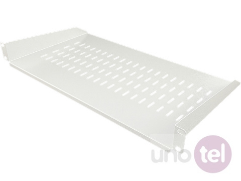 Półka stała 19'' 1U głęb. 250mm, szara, 2 punkty mocowania Półka stała 19'' 1U głęb. 250mm, szara, 2 punkty mocowania