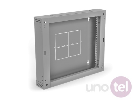 Sekcja tylna 100 mm (zawiasowa / uchylna) do szaf dwusekcyjnych 12U, kolor szary