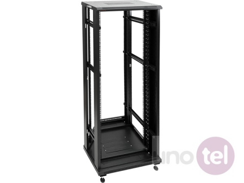 Szafa serwerowa 19'' 27U 600x1000 drzwi przednie szklane, tylne perforowane Q-LANTEC Szafa serwerowa 19'' 27U 600x1000 drzwi przednie szklane, tylne perforowane Q-LANTEC