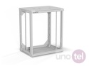 Szafa wisząca 19'' 15U 600x450, drzwi szklane, tył osłona pełna demontowalna, szara, Flat Pack SW-15U-600-450-01-SF Szafa wisząca 19'' 15U 600x450, drzwi szklane, tył osłona pełna demontowalna, szara, Flat Pack SW-15U-600-450-01-SF